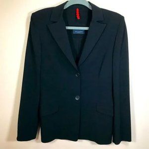 Piazza Sempione blazer hand stitched black